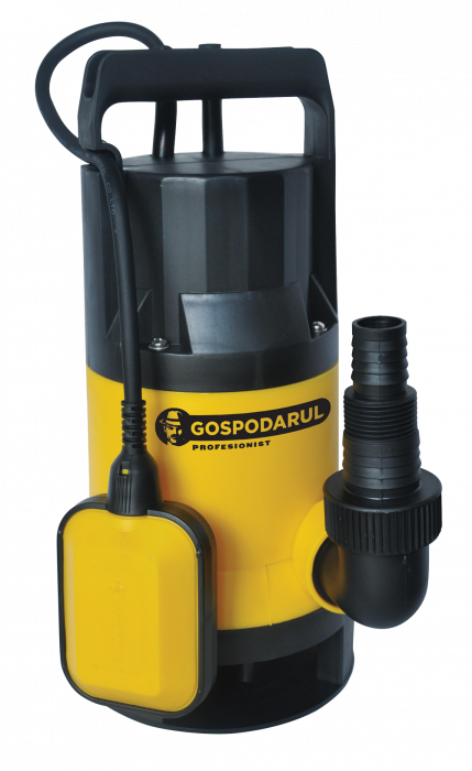 GOSPODARUL PROFESIONIST, POMPA SUMERSIBILA APA MURDARA QDP-550-F - 400W, 8000 l/h [1]
