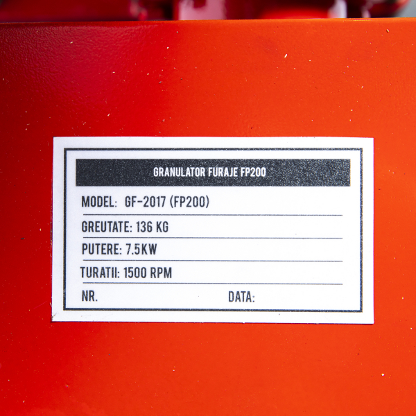 Granulator furaje FP200 fara motor GF-2017 Micul Fermier [4]