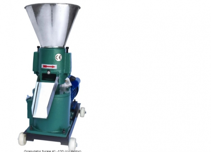 Granulator furaje KL-120, motor inclus, 3 matrite incluse [2]