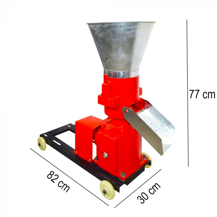 Granulator Furaje Rusia KL-140 cu 3 matrite si motor [9]