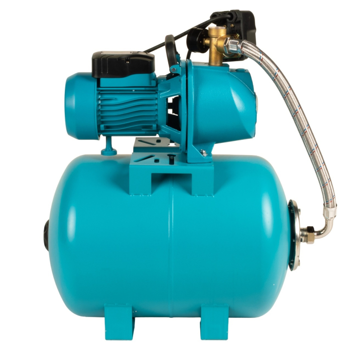 Hidrofor Detoolz 1.1 kW, debit maxim 2480lh, inaltime maxima de pompare 45m, corp pompa fonta, butelie 50L, ejector [12]