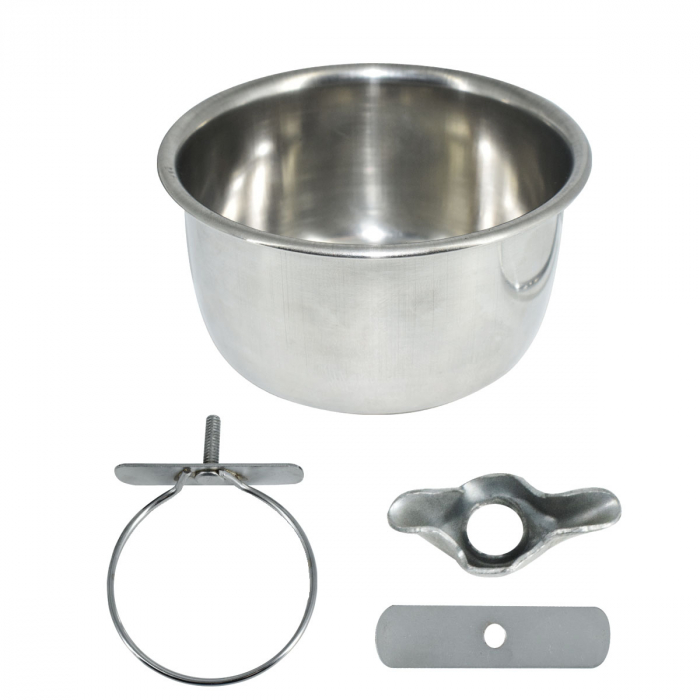 Hranitoare pasari inox 250ML [3]