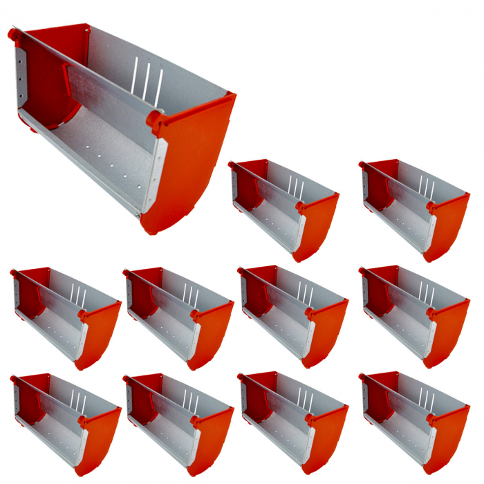 Hrănitoare iepuri 20 cm set 10 bucati [6]