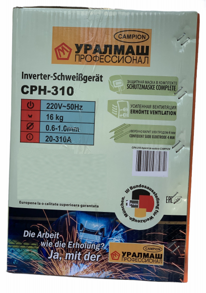Invertor de sudura MIG/MAG/MMA, Campion CPH-310, 310A , 4mm [9]