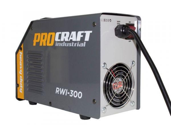 Invertor MMA Procraft RWI 300, Profesional, Heavy Duty, Racire fortata, electrozi 4 mm [4]