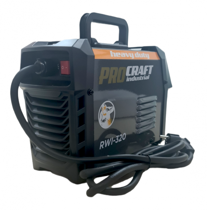 Invertor MMA Procraft RWI 320, Profesional, Heavy Duty, Tranzistori IGBT + Masca [6]