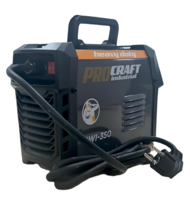 Invertor MMA Procraft RWI 350, Industrial, Tranzistori IGBT + Masca, Noul Procraft [6]