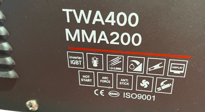 Invertor TEH TWA 400, Profesional, Heavy Duty, Racire fortata, electrozi 5 mm  ANTI LIPIRE  + ARC FORCE REGLABIL MMA 200A [9]