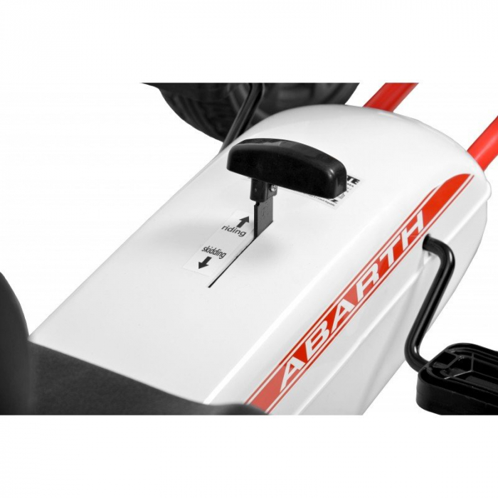 Kart cu pedale HECHT Abarth White, greutate maxima suportata 25 kg, dimensiuni 113 x 57 x 73 cm, alb [5]