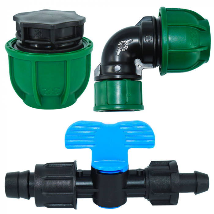 Kit complet sistem irigare prin picurare pentru gradina cu suprafata de 450 mp [6]