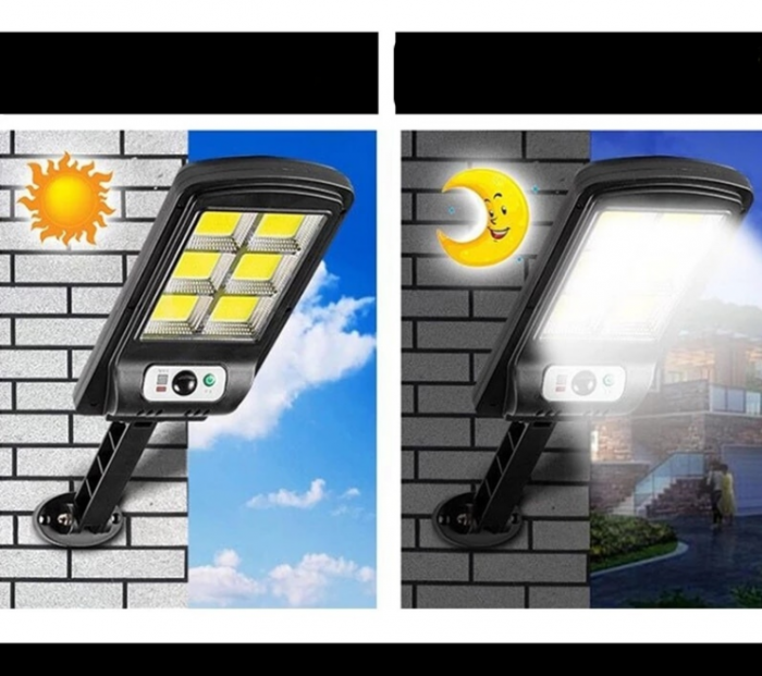 Lampa solara LED cu senzor de miscare si unghi de inductie 120 grade [2]