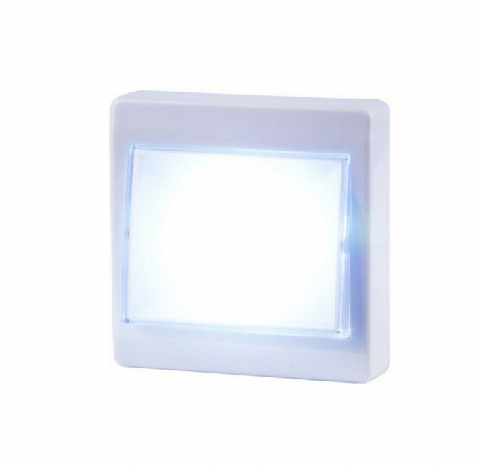 Lampa Veghe COB LED 3W tip Intrerupator Fara Fir pe Baterii 19C005 XXM [3]