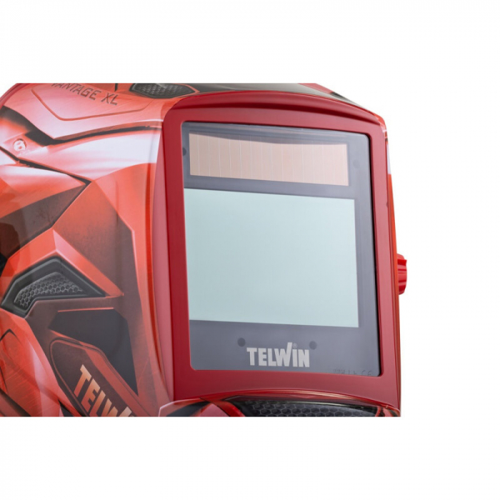 Masca de sudură AVANTAGE RED XL cu cristale lichide 9-13 TELWIN– Protecție, confort și performanță maximă [5]