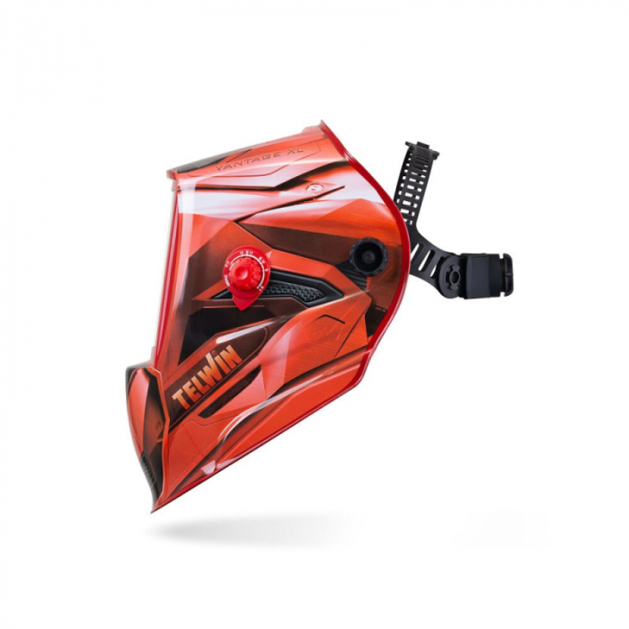 Masca de sudură AVANTAGE RED XL cu cristale lichide 9-13 TELWIN– Protecție, confort și performanță maximă [3]