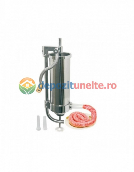 MASINA CARNATI MANUALA MICUL FERMIER 4KG INOX PROFESIONAL - VERTICAL GF-1289 [8]