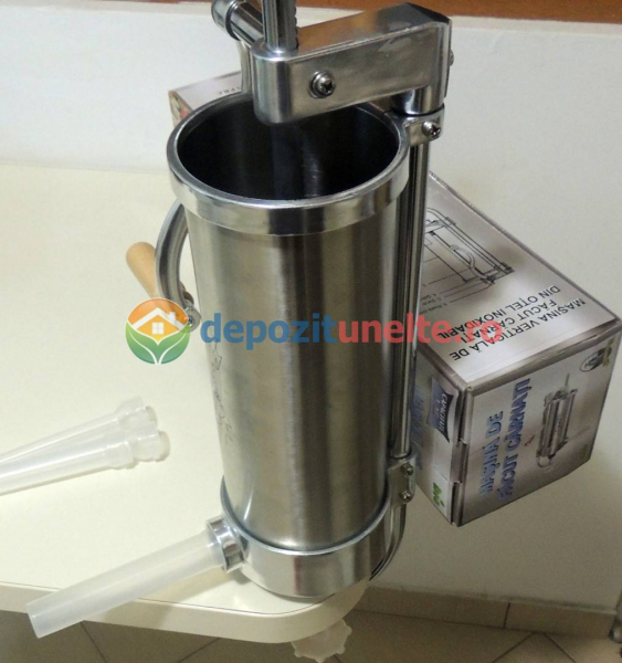 Masina de facut carnati 3kg Micul Fermier - Vertical (YG-2006C) [3]
