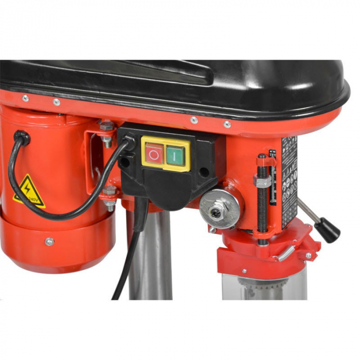 Masina de gaurit cu coloana Hecht 1055 putere 550 w 9 viteze mandrina 16 mm [3]