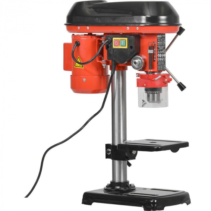 Masina de gaurit cu coloana Hecht 1055 putere 550 w 9 viteze mandrina 16 mm [2]