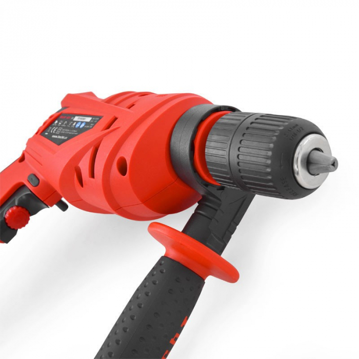 Masina de gaurit Hecht 1071, putere 750 w, mandrina 13 mm, 1.85 Kg [5]