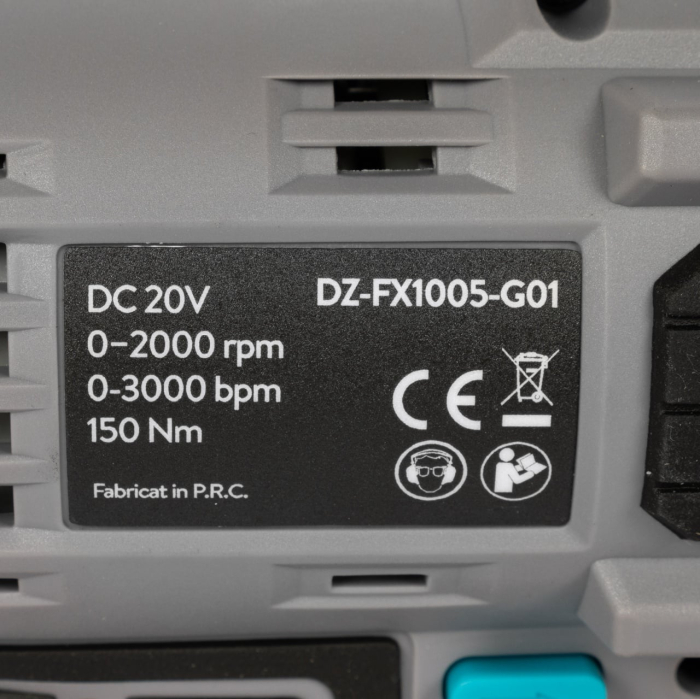 Masina de insurubat cu impact 20V, cuplu maxim 150 Nm, mandrina hexagonala 1/4" [5]