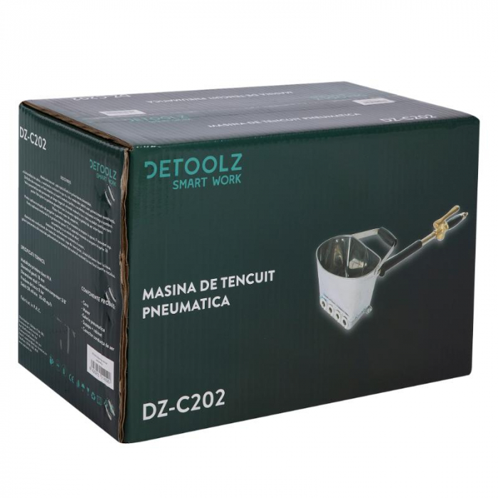 Masina de tencuit pneumatica Detoolz DZ-C202 [3]