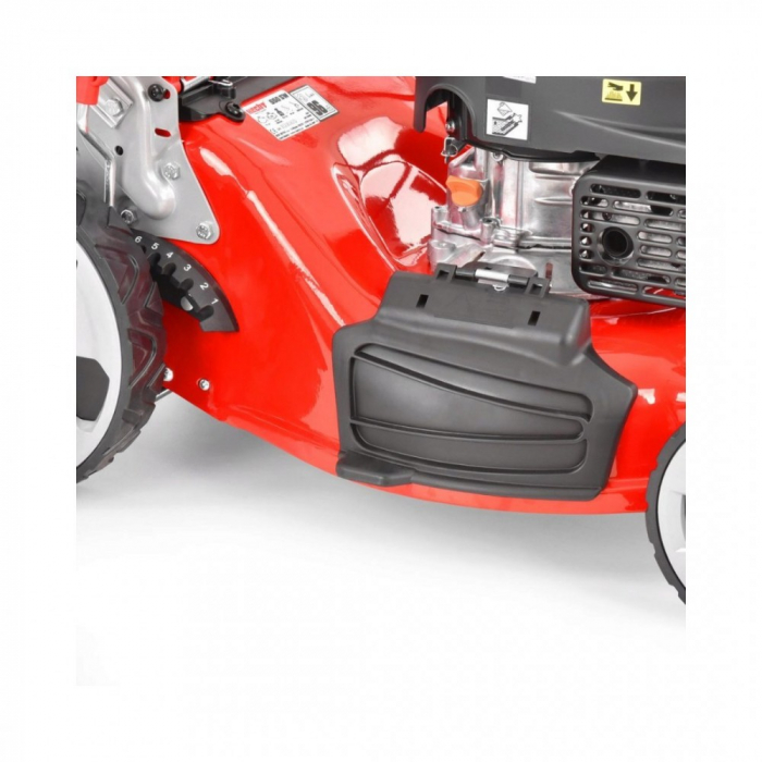 Masina de tuns iarba cu motor pe benzina, autopropulsata, HECHT 550 SW, 2.6 kW, 170 CC, latime de lucru 48 cm, cos colector 60 l [11]