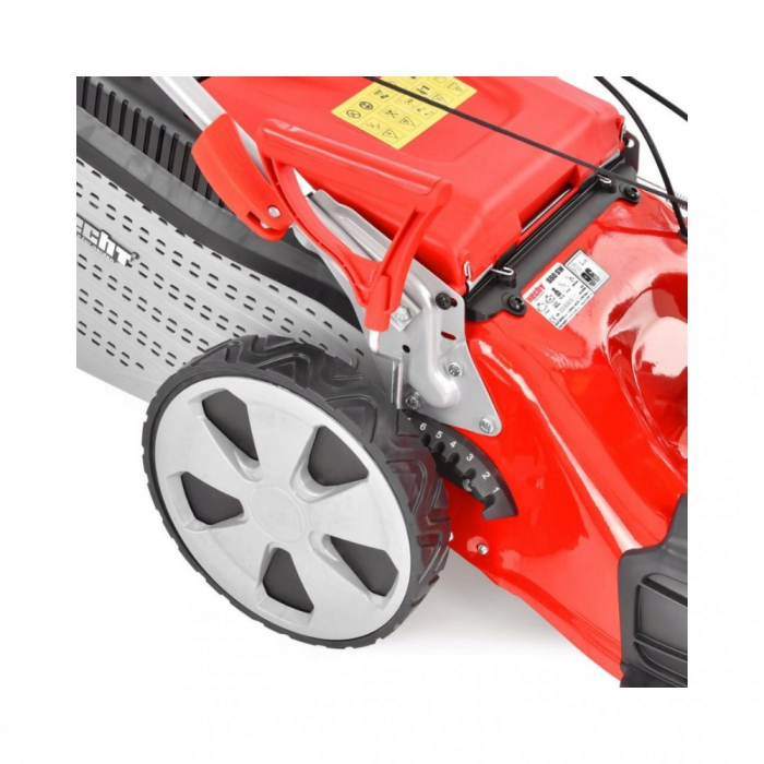Masina de tuns iarba cu motor pe benzina, autopropulsata, HECHT 550 SW, 2.6 kW, 170 CC, latime de lucru 48 cm, cos colector 60 l [10]
