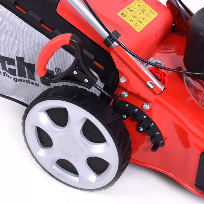 Masina de tuns iarba HECHT 548 SW 5 in 1 HECHT548SW5IN1, motor benzina, putere 5 CP, latime de lucru 46 cm, kit de mulcire, autopropulsie [5]