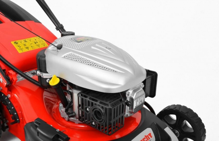 Masina de tuns iarba HECHT 5484 SXE 5in1, motor termic, capacitate cilindrica 135 CC, putere 5 CP, latime de lucru 46 cm, cu autopropulsie [6]