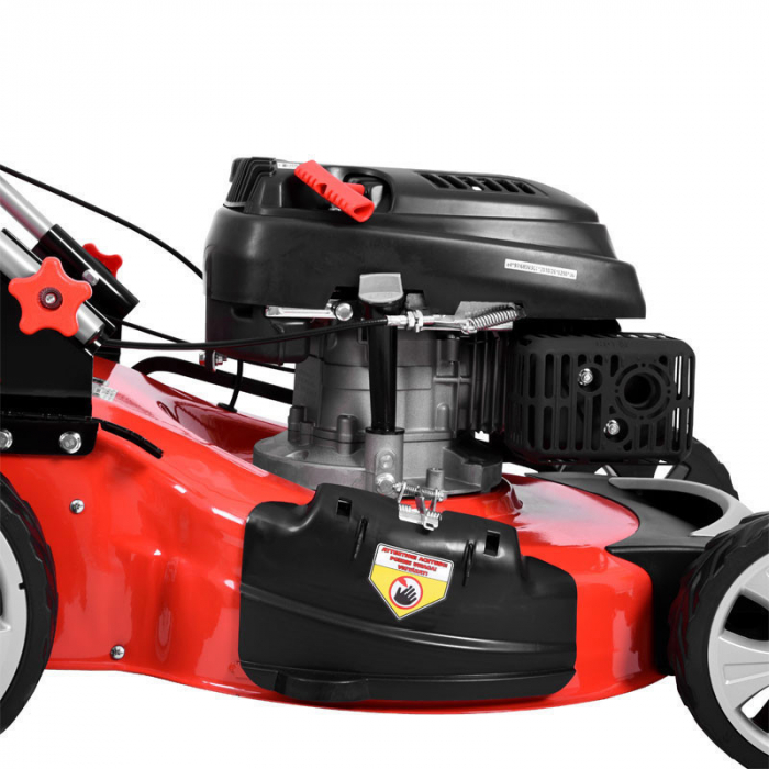 Masina de tuns iarba HECHT 551 SX 5in1 HECHT551SX5IN1, motor benzina, putere 6 CP, capacitate cilindrica 173 cmc, latime taiere 51 cm [7]