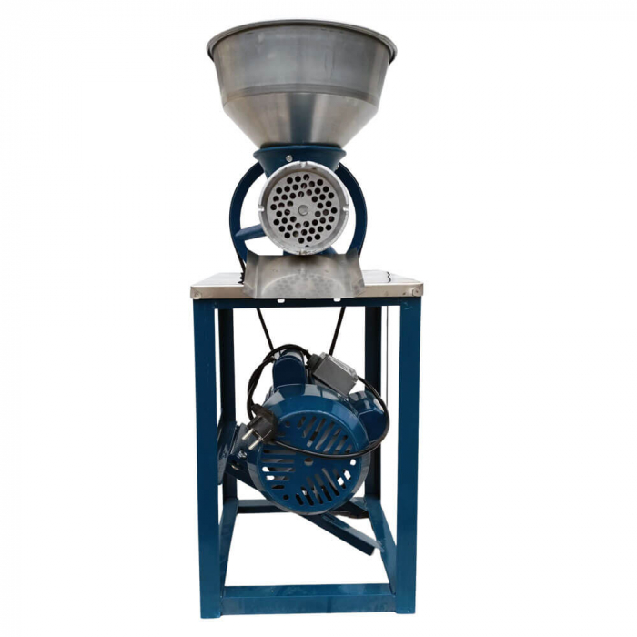Masina electrica de tocat carne nr. 32, ecipata cu cadru metalic si motor de 1.5 KW, 1400 Rpm, FERMAX [3]