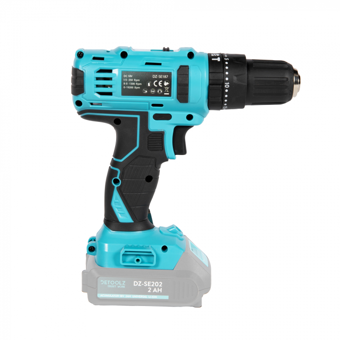 DZ-SE187 Masina gaurit insurubat percutie 28Nm 18V Li-ion [4]