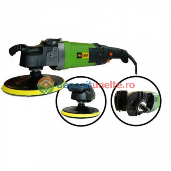 MASINA LUSTRUIT PROCRAFT PM2100, 2100W, POLIZOR POLISAT [2]
