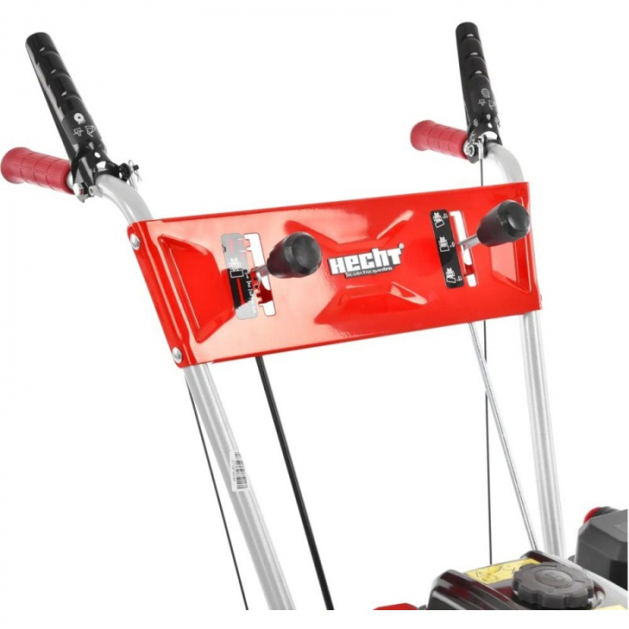 Masina multifunctionala de curatat cu perie HECHT 8615, motor benzina 4 timpi, 196 CC, latime lucru 60 cm, 4 viteze inainte si 2 viteze inapoi [6]
