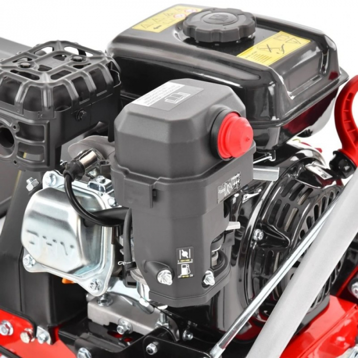 Masina multifunctionala de curatat cu perie HECHT 8615, motor benzina 4 timpi, 196 CC, latime lucru 60 cm, 4 viteze inainte si 2 viteze inapoi [9]