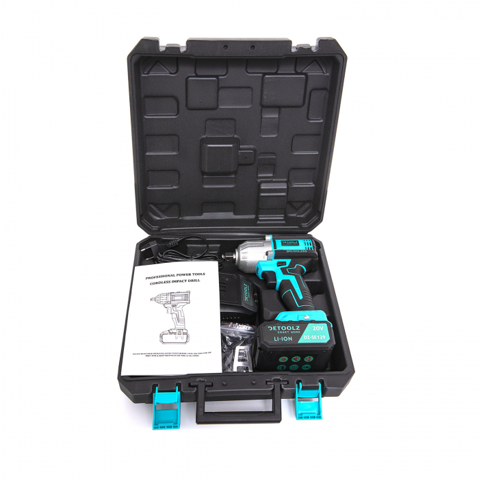 Masina pro gaurit/impact cu 1 acumulator 20V/4Ah DZ-SE129 [7]