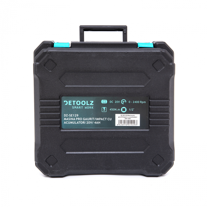 Masina pro gaurit/impact cu 1 acumulator 20V/4Ah DZ-SE129 [6]