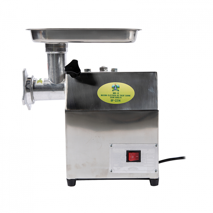 Masina Tocat carne MK-8, 350W, 60 Kg/Ora, Grandepo Micul Fermier 2021 pentru uz casnic cu 2 site si 1 cutit GF-2214 [16]