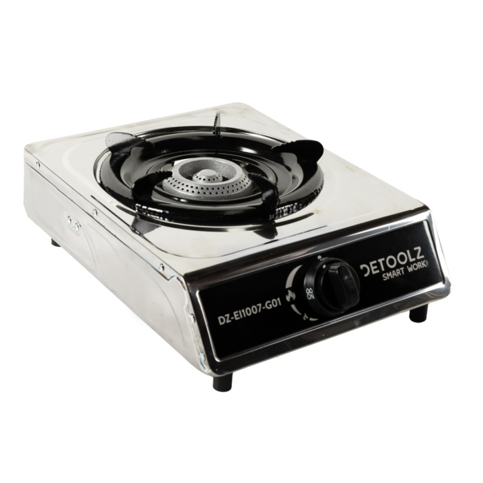 Mini aragaz portabil, Detoolz, 2.8kW, 1 ochi, Piezo [6]