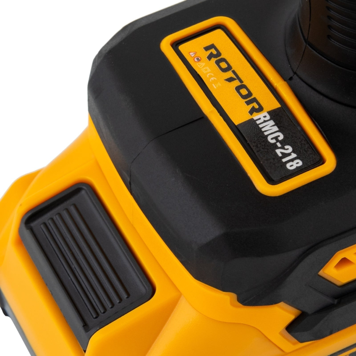 Mini Drujba pe Acumulator ROTOR RMC218, 21V, 4Ah, 900W, Viteză 4500 rot/min, Lama 20 cm, Include 2 Acumulatori [12]