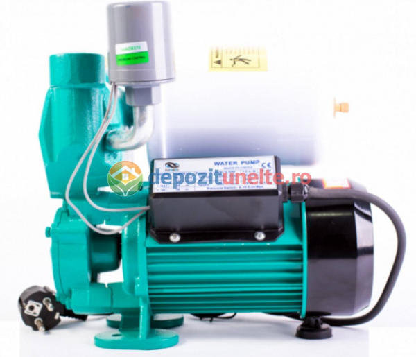 Mini hidrofor Micul Fermier rezervor 2L, debit 2mc/h, racord 1 tol, 1AWZB370, 370W, GF-1434 [3]