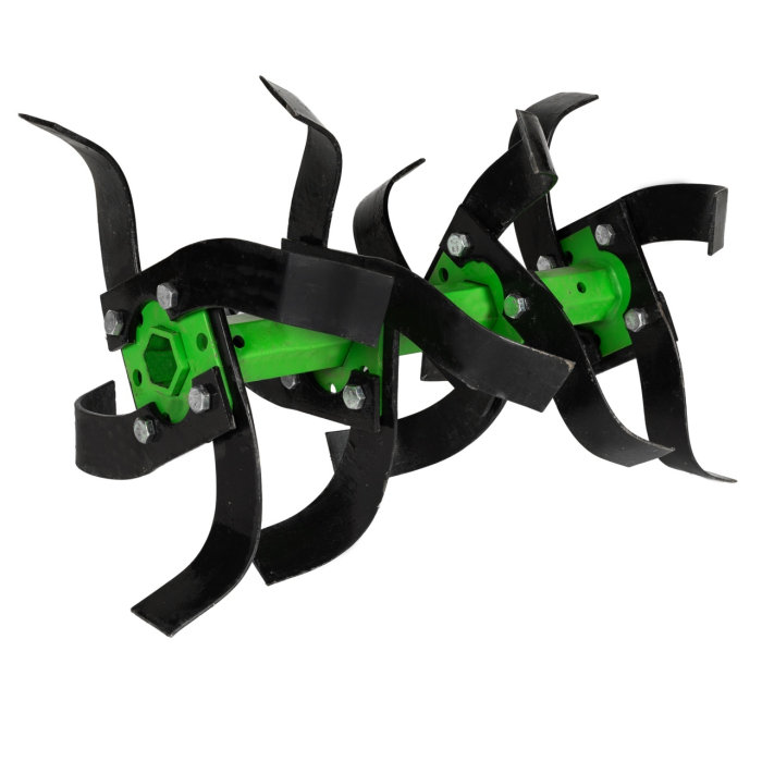 Mini tractor Micul Fermier, 17cp 530cc, motor pe motorina 4T, 4X4, 4 viteze, pornire electrica, 2 cutii de viteze, sistem hidraulic [13]