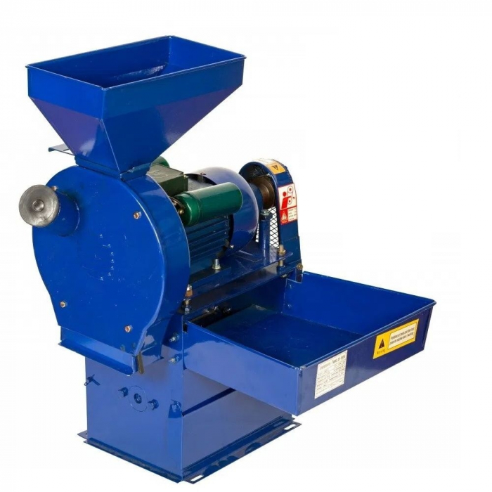 Moara electrica (3 functii ) desfacat porumb, stiuleti si maruntit si tocat Furaje + Batoza de porumb TEMP 2.5 kW, 3000 rpm, 500 kg/h [2]