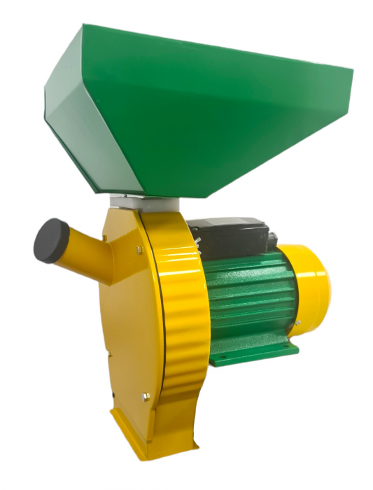 Moara electrica cereale, porumb, stiuleti, 300kg/h, 3.9Kw, 3000Rpm, 4 site, cuva mare, Procraft ME3900 [3]