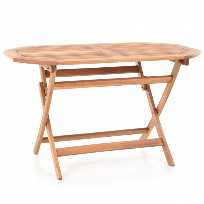 Mobilier pentru gradina Hecht basic set 4 contine 1 masa si 4 scaune din lemn de Aracia [2]