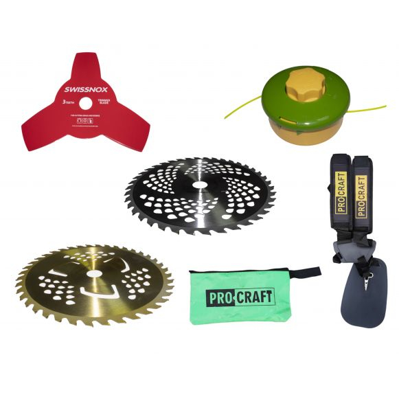 Motocoasa benzina Procraft T4200 Pro cu Sistem de Blocare Disc, 4200W, 4 sisteme de taiere [6]