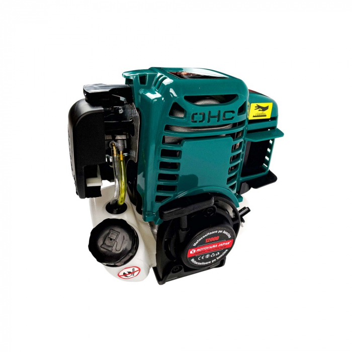 Motocoasa  MotoYama T5600, pe BENZINA cu  MOTOR 4 TIMPI, 7.H CP, 12000RPM, 4 MODURI DE TAIERE,  6  Accesorii [3]