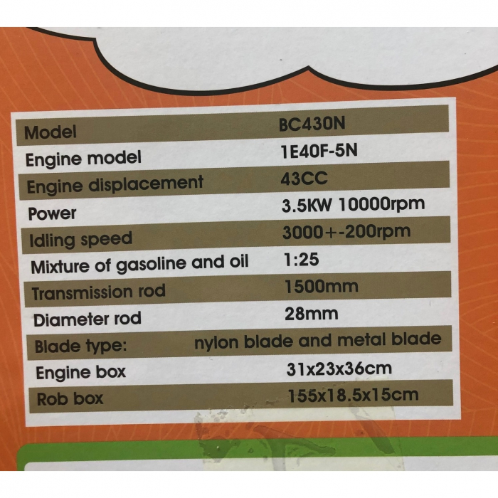 Motocoasa PANDORA 3*, 4CP ,10.000RPM +2 Sisteme Taiere , Model Nou [5]