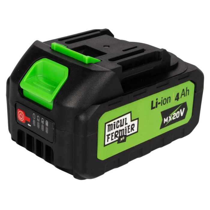 Motocoasa (Trimmer) electrica Micul Fermier 20V, 2 acumulatori 4Ah, maner dublu, motor fara perii [11]