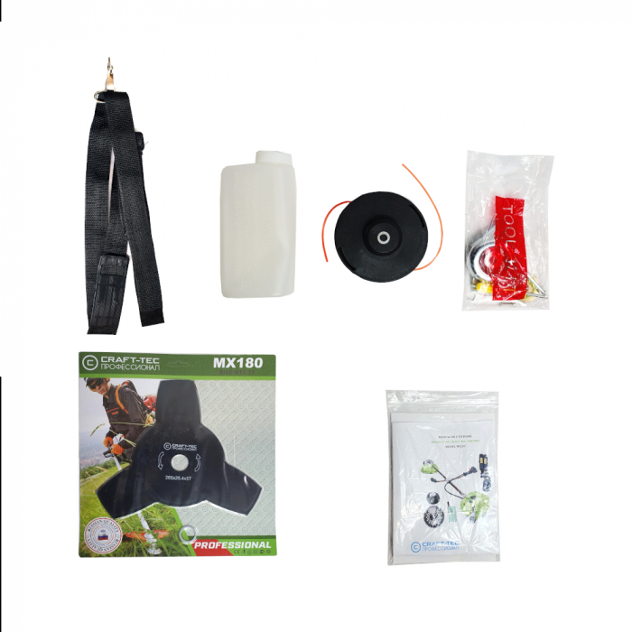 Motocositoare Craft-Tec 5600 PRO 5,6 CP Motocoasa Complet accesorizata Profesional [9]